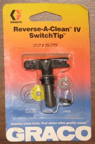 Graco 221525 reverse-a-clean iv (rac iv) switchtip airless spray tip for sale