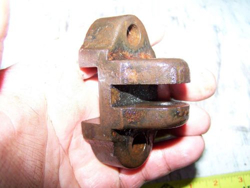 Old galloway hit miss gas engine detent pivot bracket steam tractor magneto nice for sale