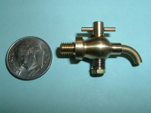 Model hit &amp; miss gas engine spouted drain valve brass! debolt machine inc. for sale