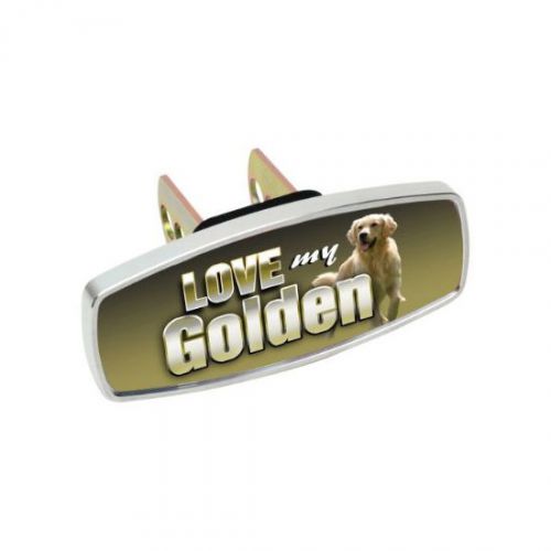 HitchMate 4236 Premier Series HitchCap - &#034;Love My Golden&#034;