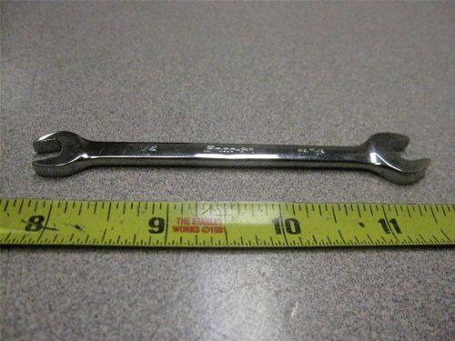 SNAP ON 1/4&#034;-5/16&#034; DOUBLE OPEN END WRENCH WORKS PERFECT VO810B