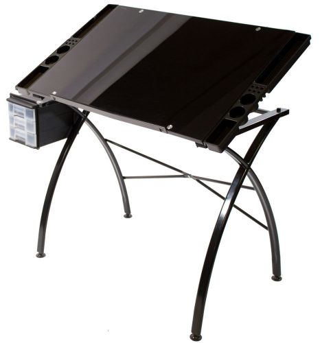 Martin universal design design line tempered glass drawing table for sale