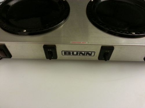 Warmer for 2 coffee pots by BUNN-o-matic WX2