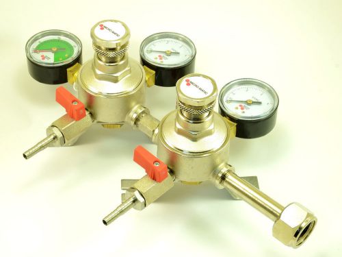 NEW! Separate Pressure Regulator CO2 for 2 Product Micromatic