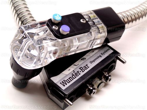 Wunderbar 2 button energy drink bar-gun, 30&#034; stainless steel flex hose for sale