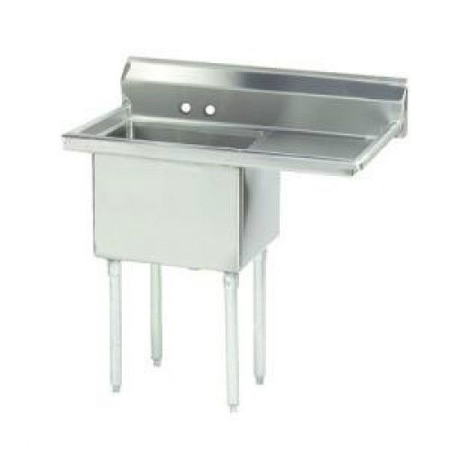 PATRIOT 1 COMPARTMENT S/S SINK w/19&#034; DRAINBOARD ON RT