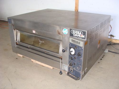 VNC GEMINI BAKERY PIZZA STONE OVEN WITH CASTERED STAND