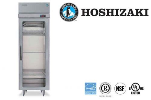 Hoshizaki reach-in refrigerator profesional stainless 1glass door rh1-sse-fg for sale