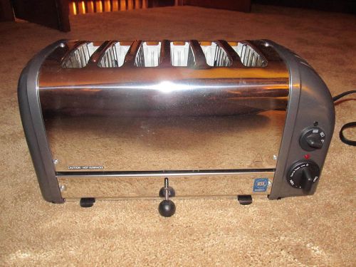 CADCO 6-SLOT TOASTER, STAINLESS STEEL