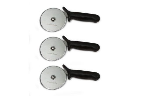 3 columbia cutlery pizza wheels - 4&#034; pizza wheels brand new for sale
