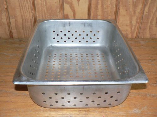 Half Size Perforated 4&#034; Steam Table Hotel Pan Catering Restaurant Equiptment