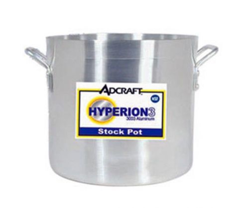 Adcraft H3-SP20 20 Quart Commercial Aluminum Stock Pot and Cover 20QT
