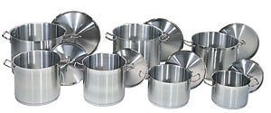 *new* update commercial 40 qt. stainless steel stock pot w/ stainless cover for sale