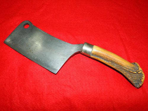 Antique Meat Clever Cutlery Chopping Food Prep Utensils Yintage Butchers Knife