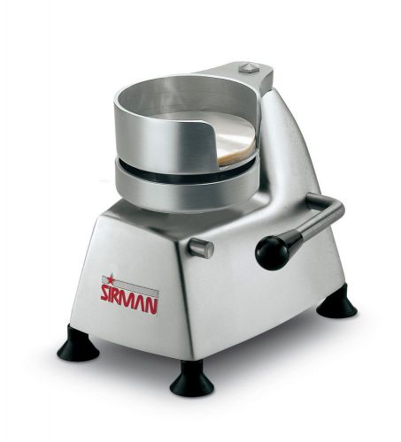 Sirman SA 100 Manual Patty Press Hamburger Maker 4-Inch Commercial $404 New
