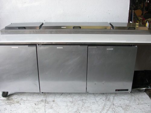 Used true pizza prep table model: tpp-93 free ship!!! for sale