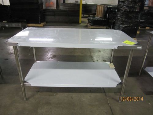 **NEW** STAINLESS STEEL WORK TABLE