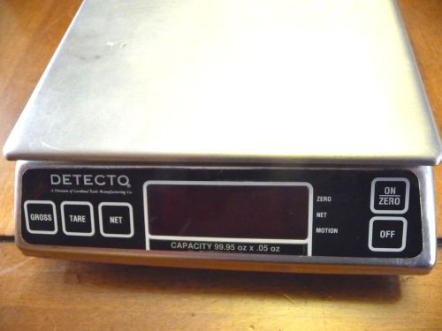 Detecto AP-6 Digital Scale, 99.95oz x .05 oz.