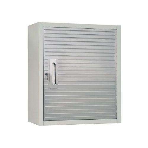 Ultra Heavy-Duty Commercial Locking Wall Cabinet includes mounting bar &amp; anchors