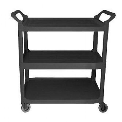 BC-3520BZ Black 40&#034; x 20&#034; x 38&#034; Bus Cart