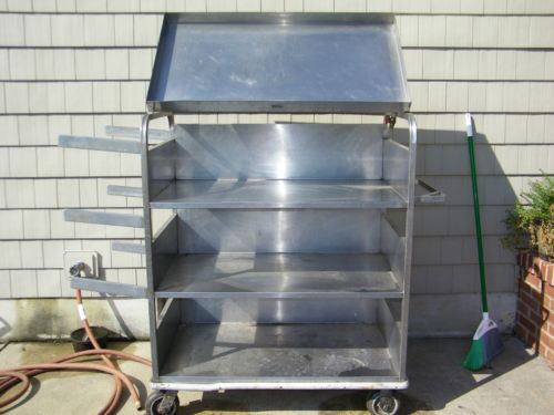 Commercial quality stainless rolling rack restaurant bar butcher shop heavy duty for sale