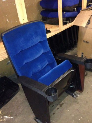 Lot of 325 ROCKER THEATER SEATS  Movie chairs cinema seating auditorium used