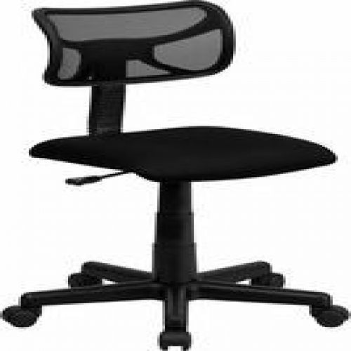 Flash Furniture BT-6138-1-BK-GG Mid-Back Black Mesh Task Chair