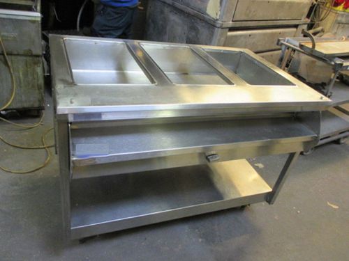 48&#034; 3 Compartment Steam Table/Hot Food Table
