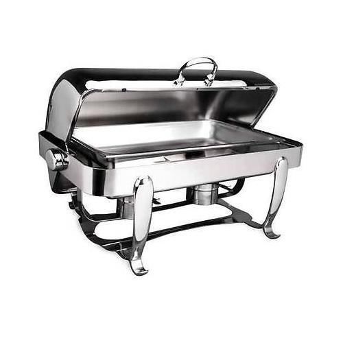 Eastern tabletop 3114 park ave chafer 8 qt rectangular stainless steel for sale