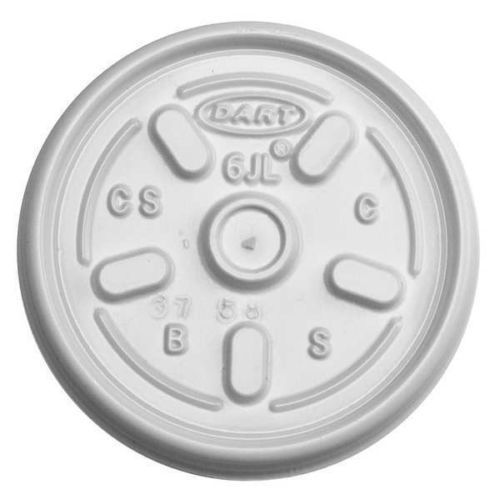 Dart 6jl disposable lids,6 oz.,foam,pk1000 g5866795 for sale