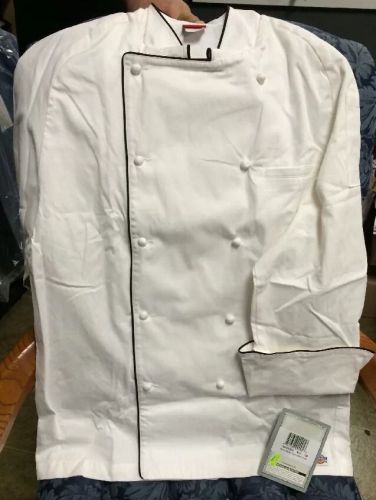 Chef Jacket Dickies CW070105B Restaurant Double Button White Uniform Coat 3X New