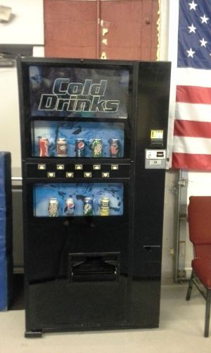 Dixie narco drink soda vending machine cans bottles for sale