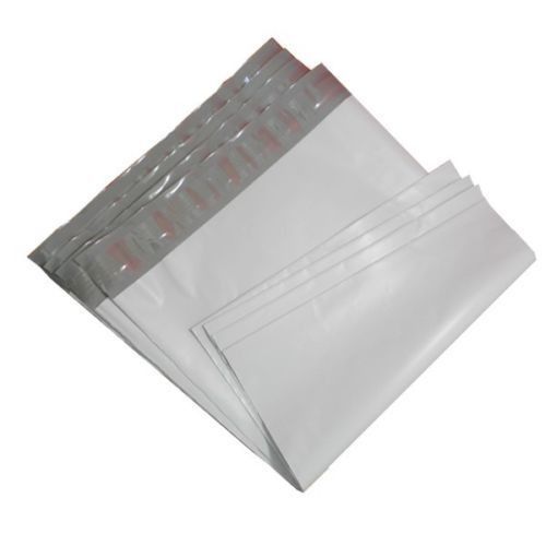 500 14.5&#034; X 19&#034; White Poly Mailers Shipping Mailing Envelopes Bags 2.5 Mil Thick