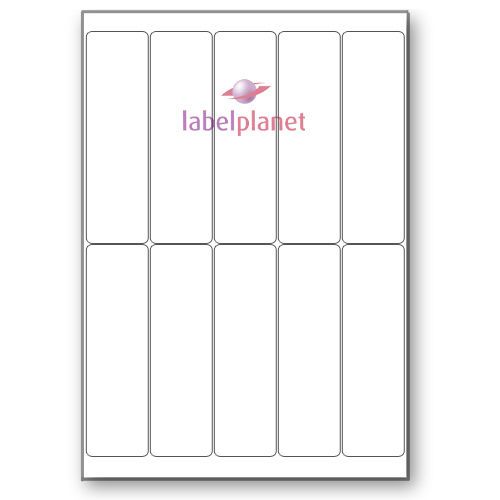 10 Per Page Self-Adhesive White A4 Smart Stamp Logo Laser Labels Label Planet®