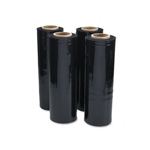 Universal® black stretch film, 4 rolls/carton for sale