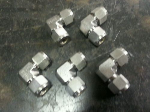 Smith-cooper 1/2 316 union elbow compression fittings for sale