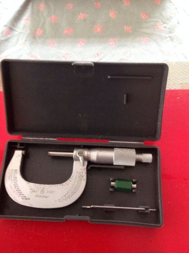 Mititoyo 1-2 inch micrometer