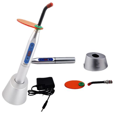 Dentist dental 5w wireless cordless led curing light lamp 1500mw ce fda aa+ silv for sale