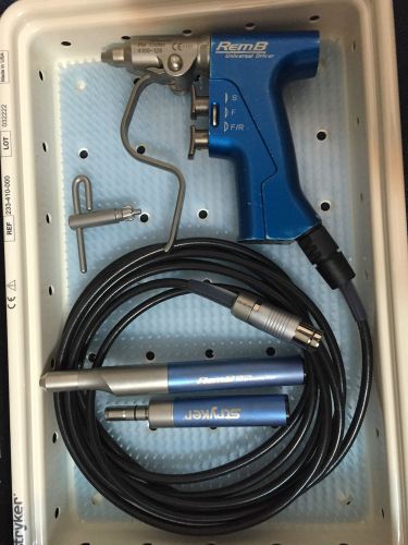 Stryker remb universal driver 6400-099 set with 6400-37 &amp; micro drill 6400-15 for sale