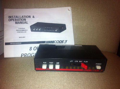 Code 3 Programmable LED Narrowstick Controller New