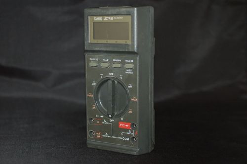 Antique fluke 27/fm multimeter radio for sale