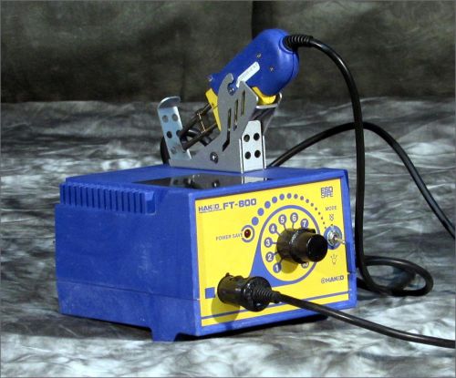 * hakko ft-800 thermal wire stripper with hand piece &amp; blades for sale