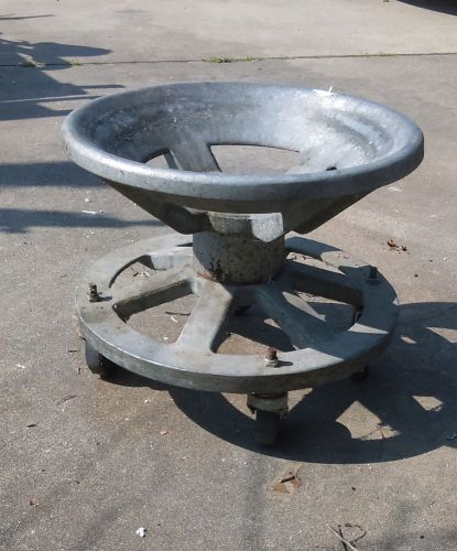 Hobart univex mixer bowl dolly - commercial mixing bowl cart caddy truck stand for sale