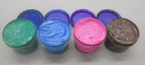 4 - 16oz Pint Containers of Plastisol Inks