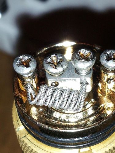 2 Zipper Coils - 28 gage wire - A1 kanthal