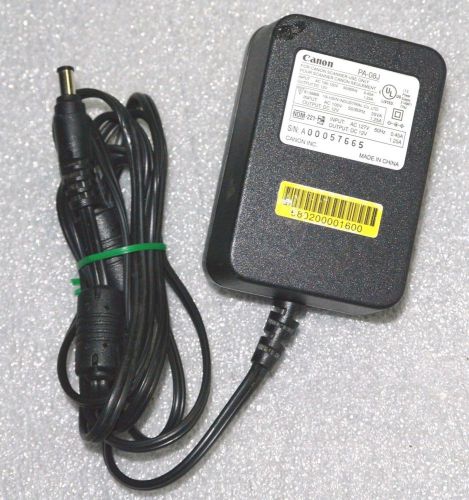 CANON PA-08J AC Power Adapter Supply  for Scanner 12V 1.25A Canoscan 42 4200F