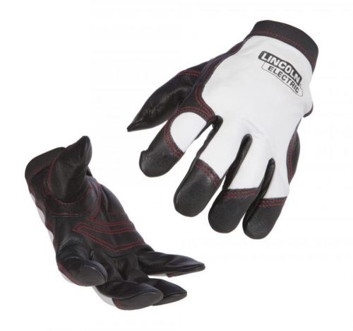 Lincoln Electric K2977-2XL/XL/L/M/S  Full Leather Steel Worker Gloves