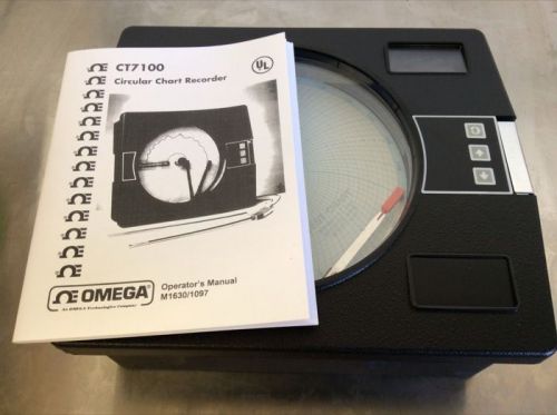 Omega - ct7100 circular chart recorder for sale