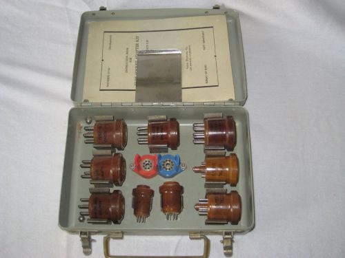 Tube socket adapter kit  mx-1258/u  navy for sale