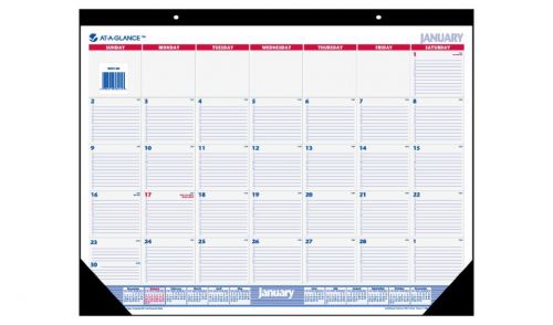 AT-A-GLANCE Recycled Desk Pad with Appointments, 2015, Item #SK5100